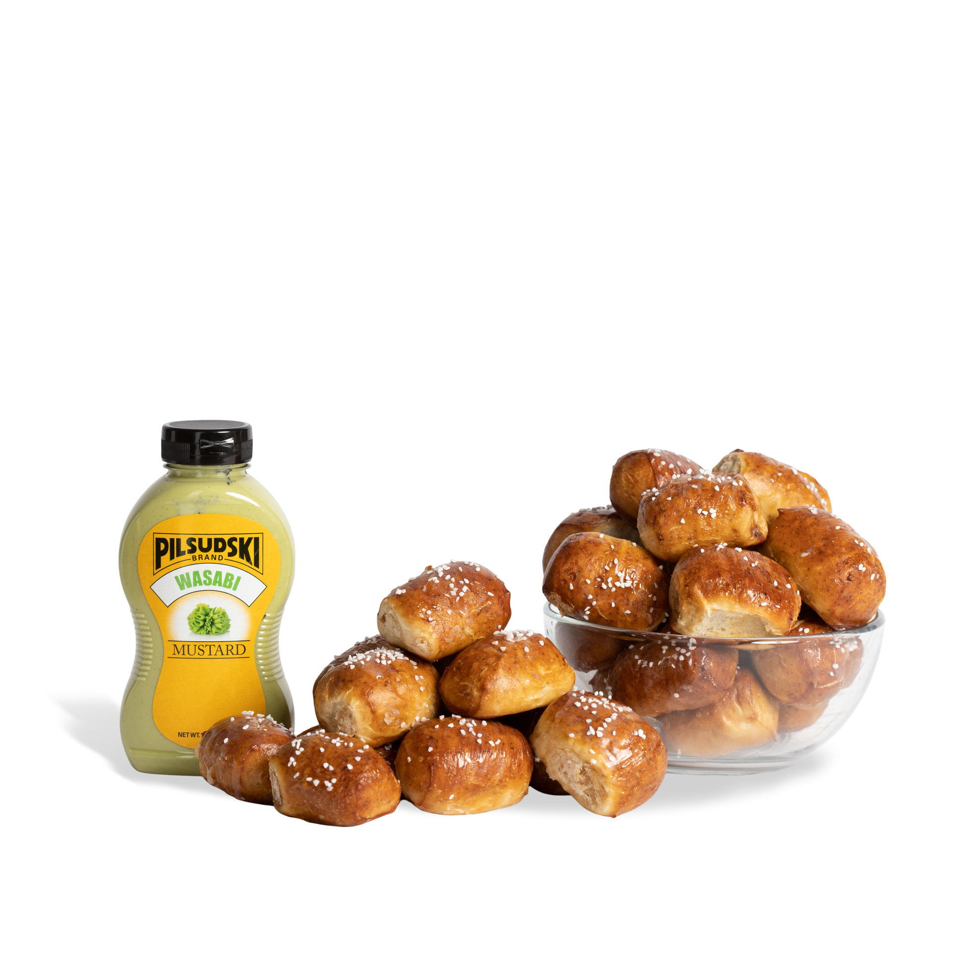 Pretzel Nuggets Wasabi Mustard