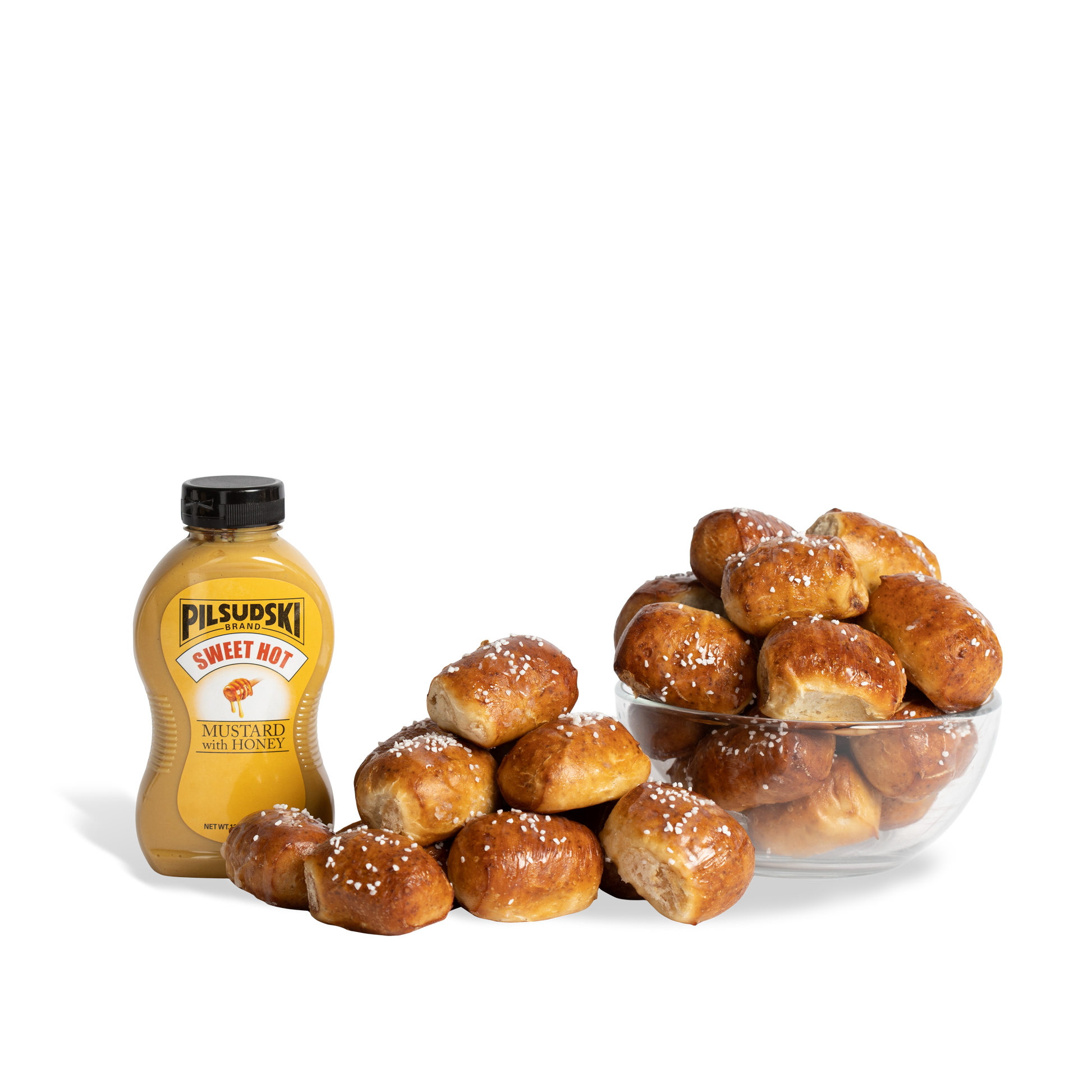Pretzel Nuggets Sweet Hot Mustard