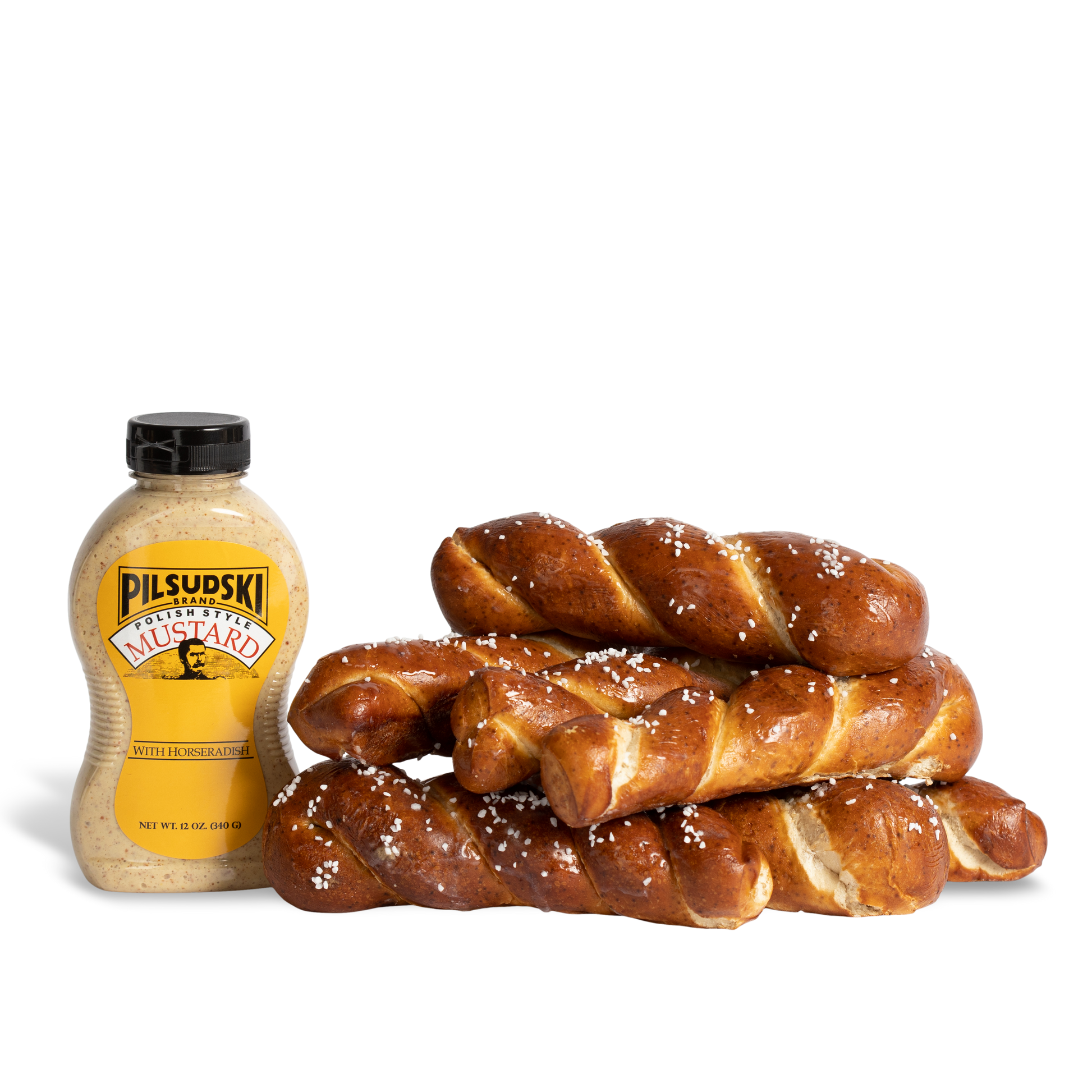 Pretzel Braids Original Mustard