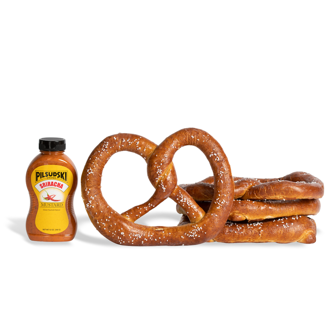 Jumbo Pretzel Twists Sriracha Mustard