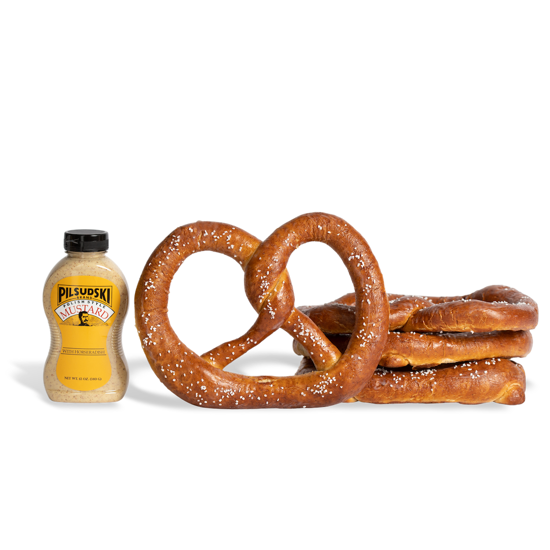 Jumbo Pretzel Twists Original Mustard