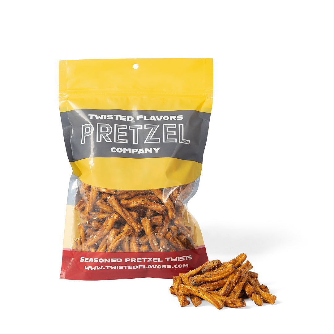Everything Bagel Pretzel Twists