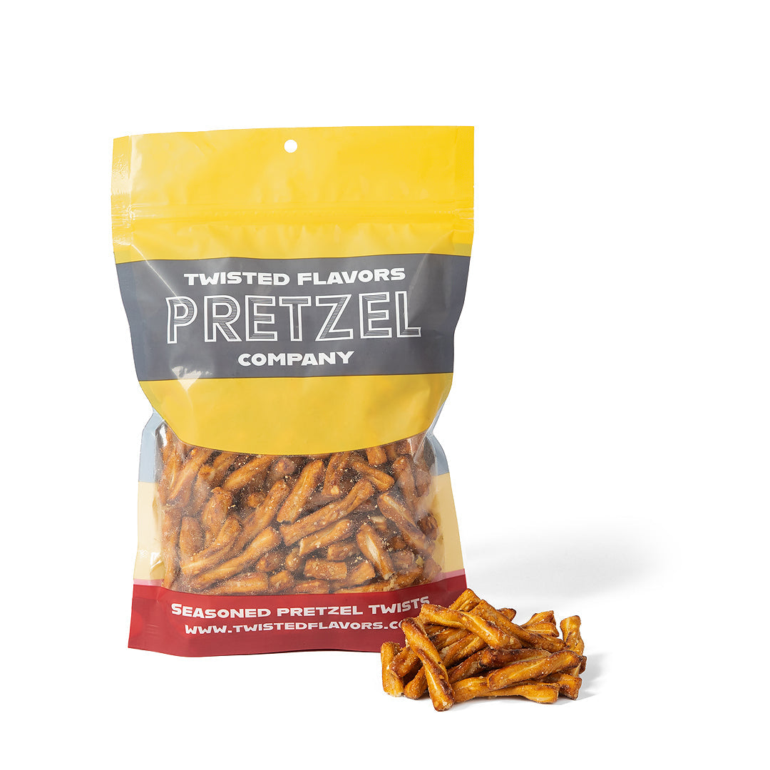 Garlic Parmesan Pretzel Twists