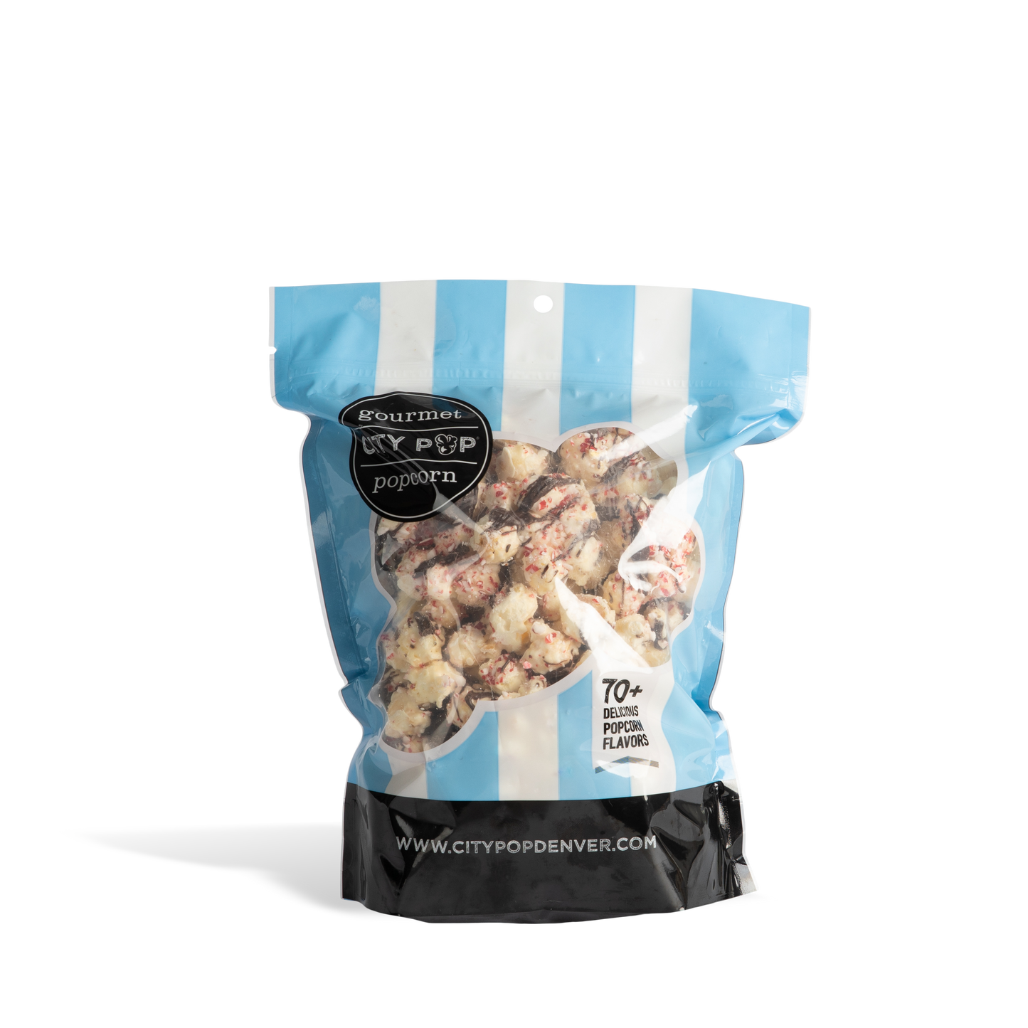 City Pop Peppermint Bark Popcorn Bag