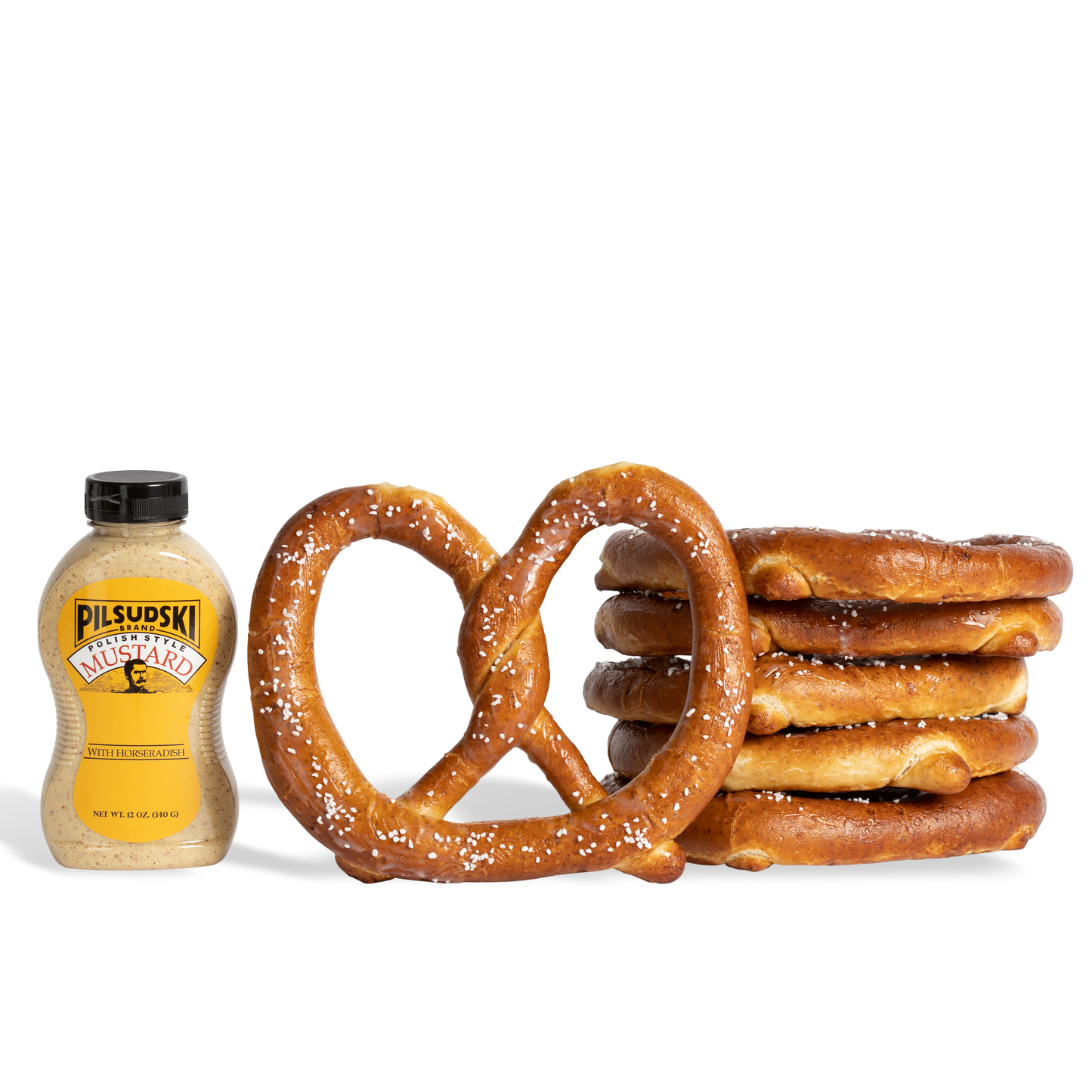 Soft Baked Pretzels Original Mustard