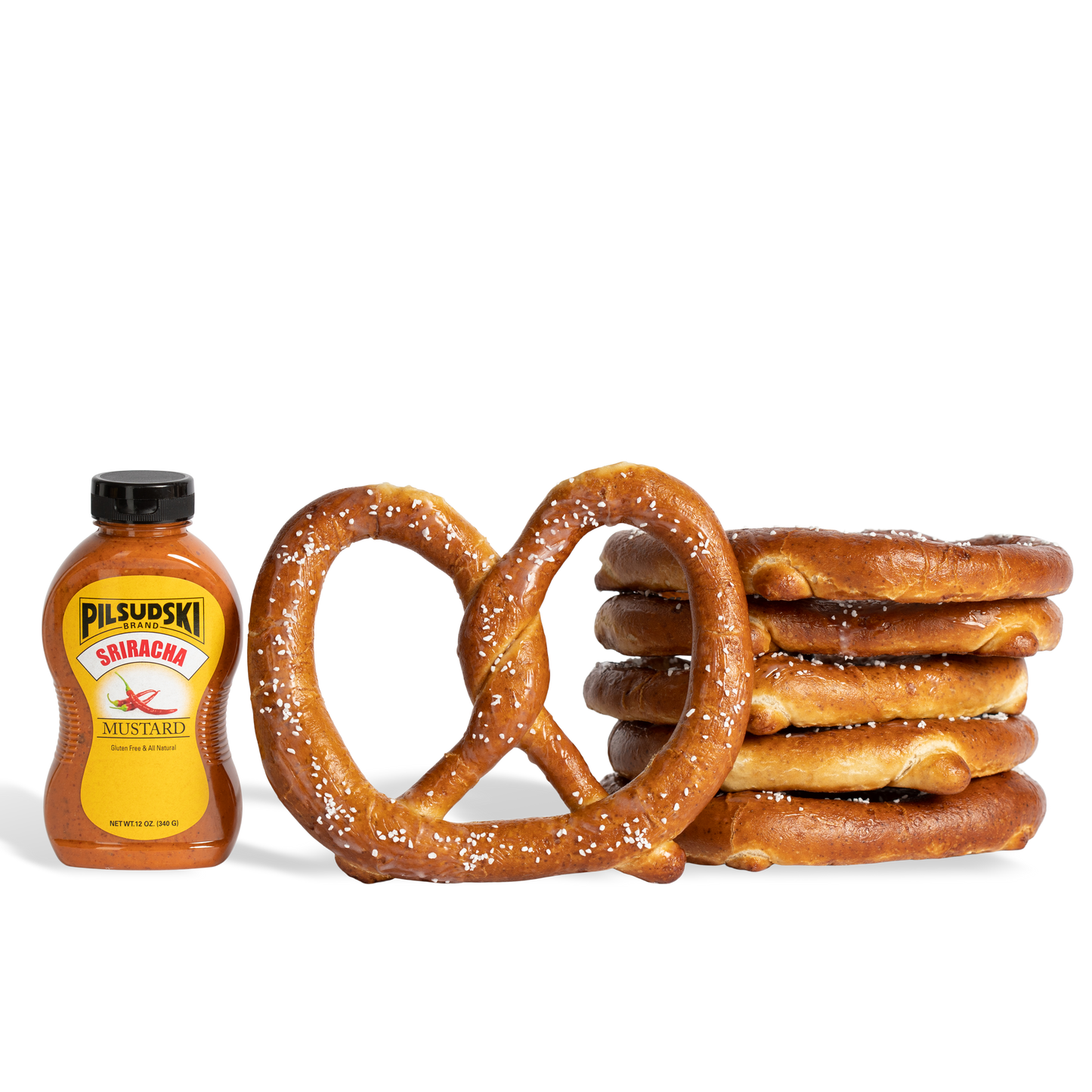 Soft Baked Pretzels Sriracha Mustard