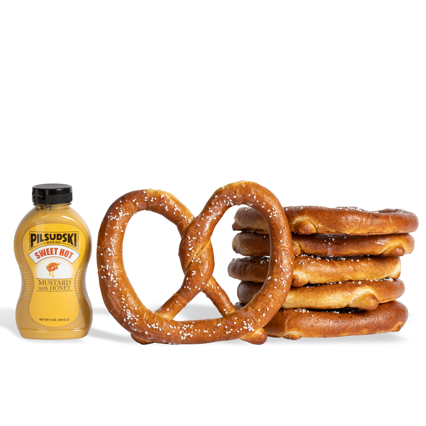 Soft Baked Pretzels Sweet Hot Mustard