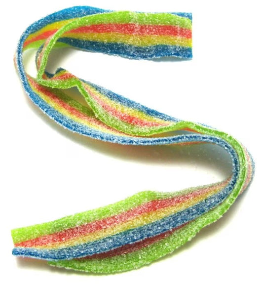 Gummy Sour Rainbow Belts
