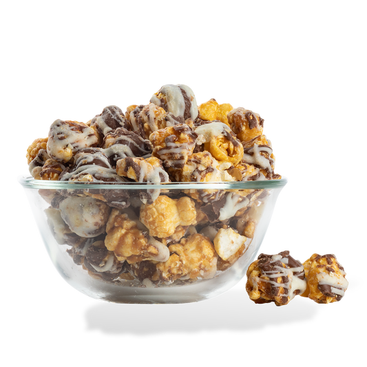 Chocolate Drizzle Popcorn