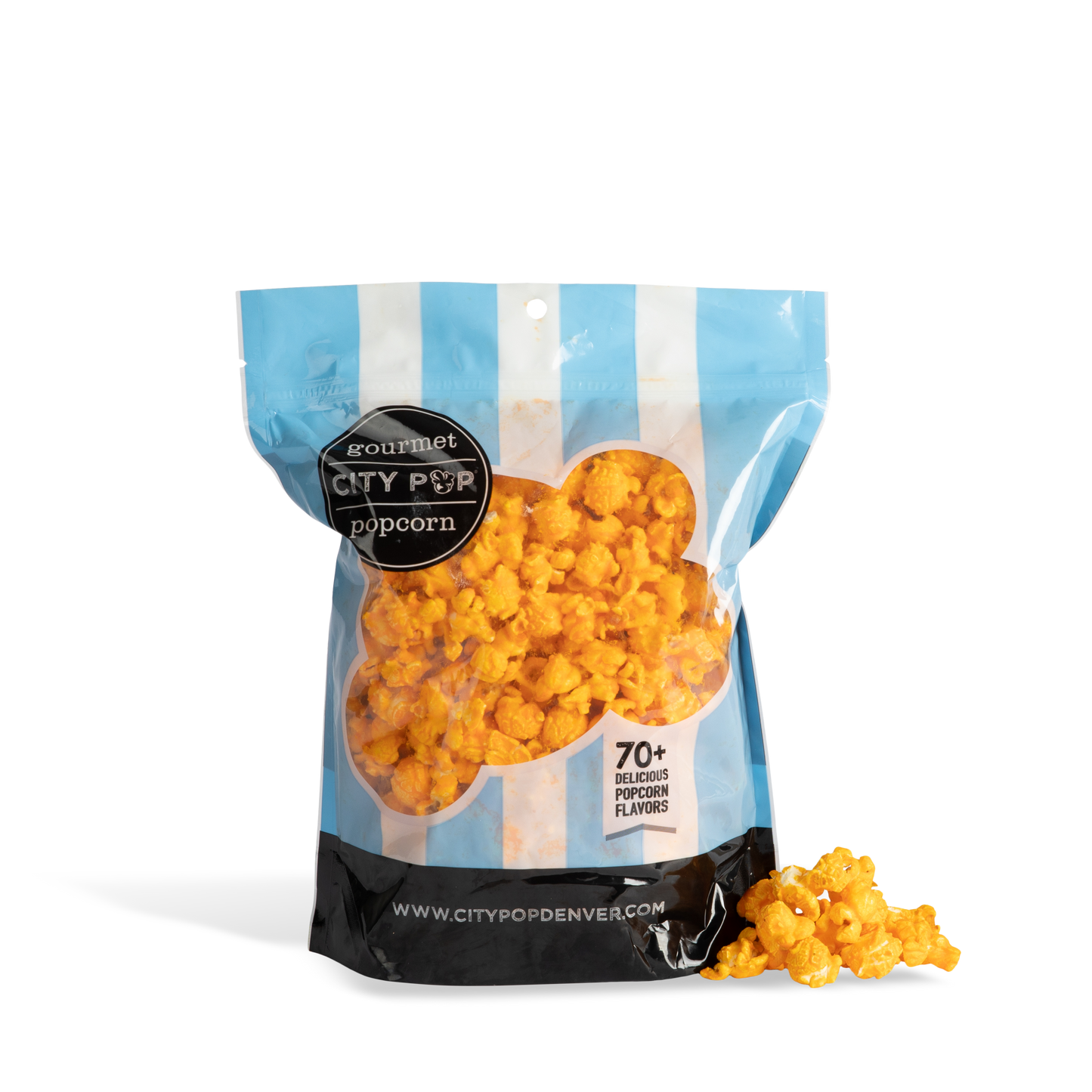 City Pop Cheese Popcorn Bag With Kernel