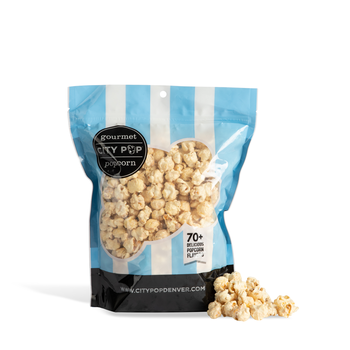 City Pop Cheesecake Popcorn Bag With Kernel