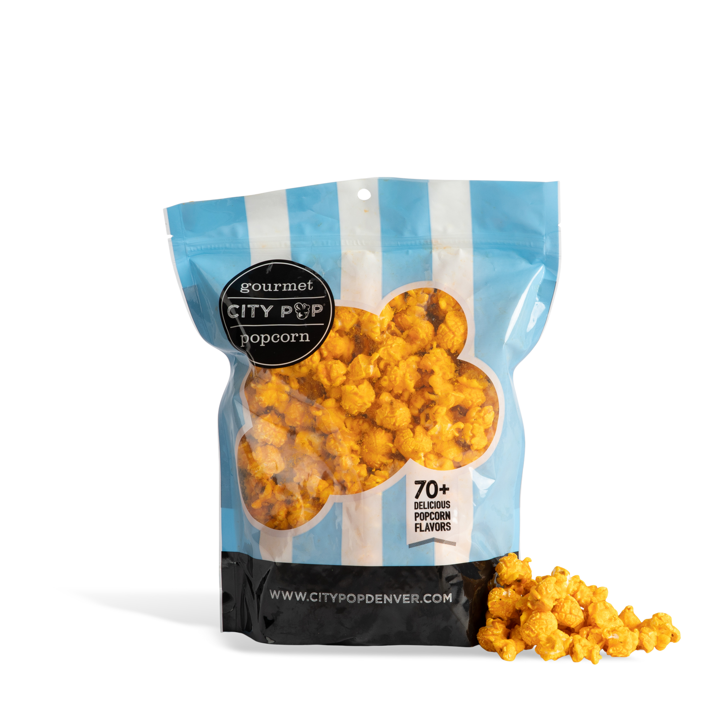 City Pop Hot Cheese Popcorn Bag With Kernel