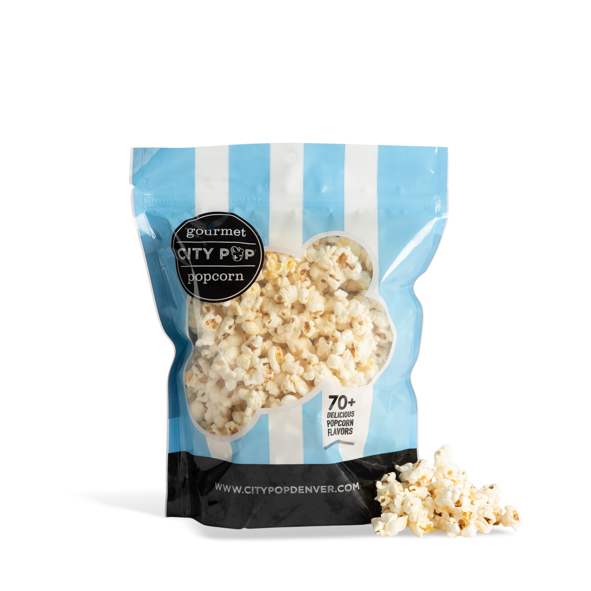 City Pop Low Salt Popcorn Bag With Kernel