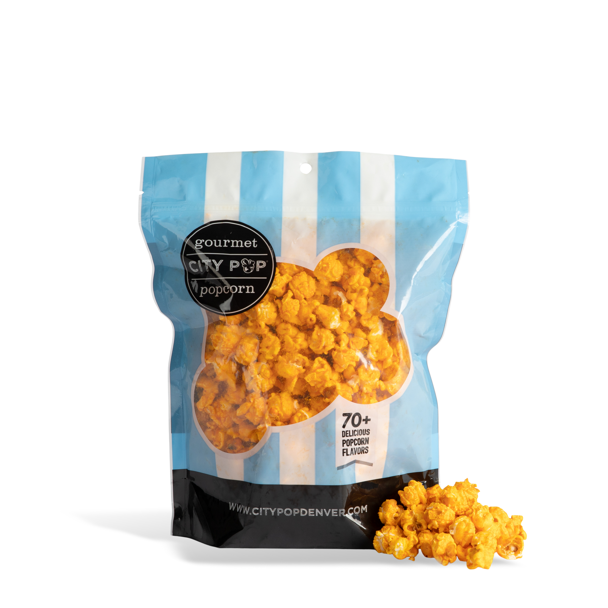 City Pop Pizza Popcorn Bag With Kernel