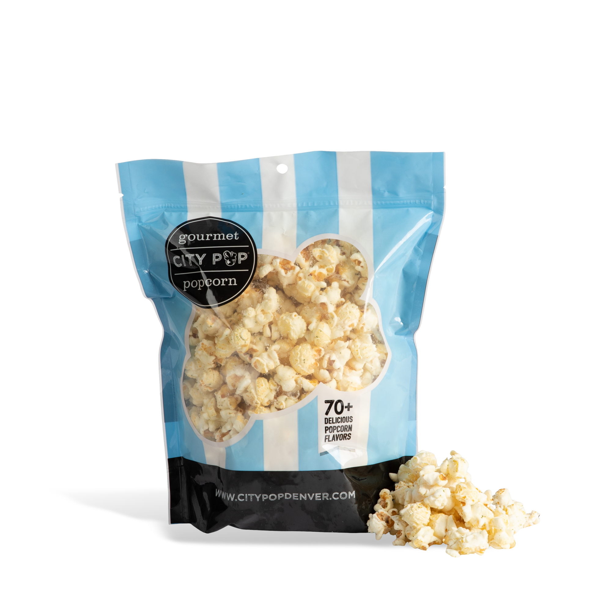City Pop Sour Cream & Onion Popcorn Bag With Kernel