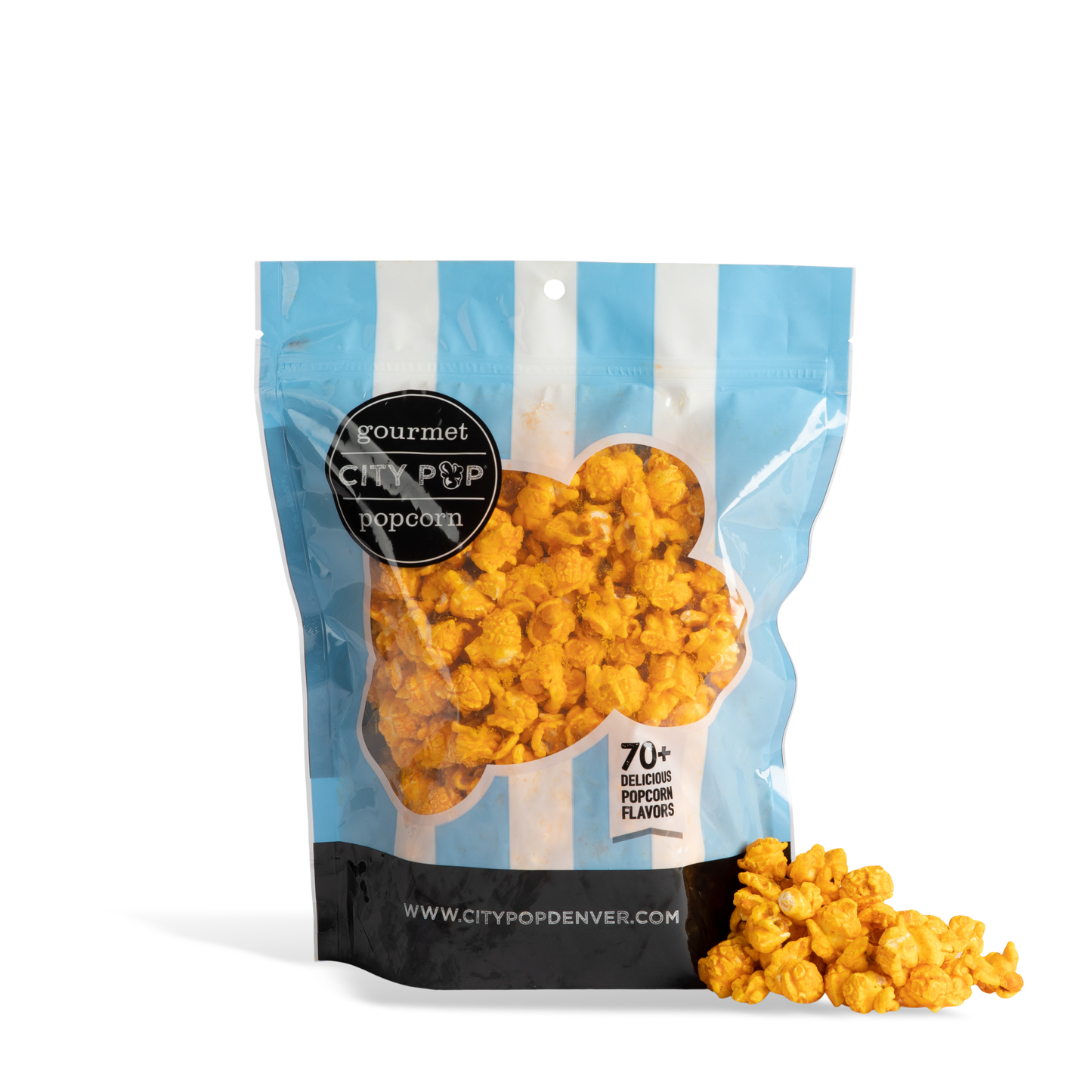 City Pop Spicy Buffalo Popcorn Bag With Kernel