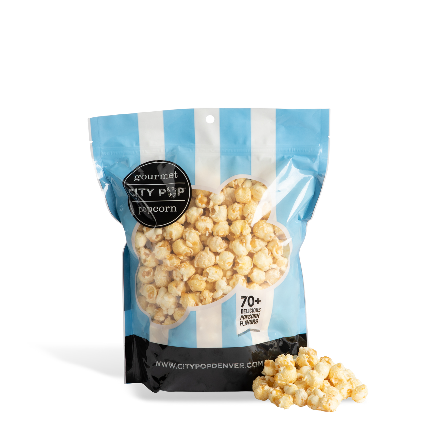 City Pop Vanilla Popcorn Bag With Kernels